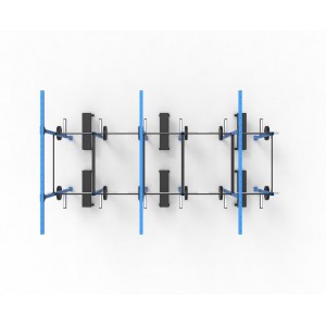 OTTOMAN 6 Rack 12 Bacak Orta Tip İstasyon